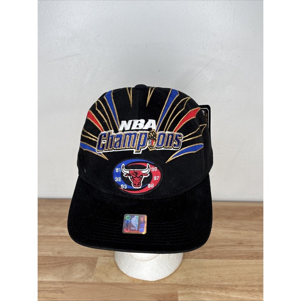 Vintage 1998 STARTER Chicago Bulls Authentic Championship Locker Room Hat - New